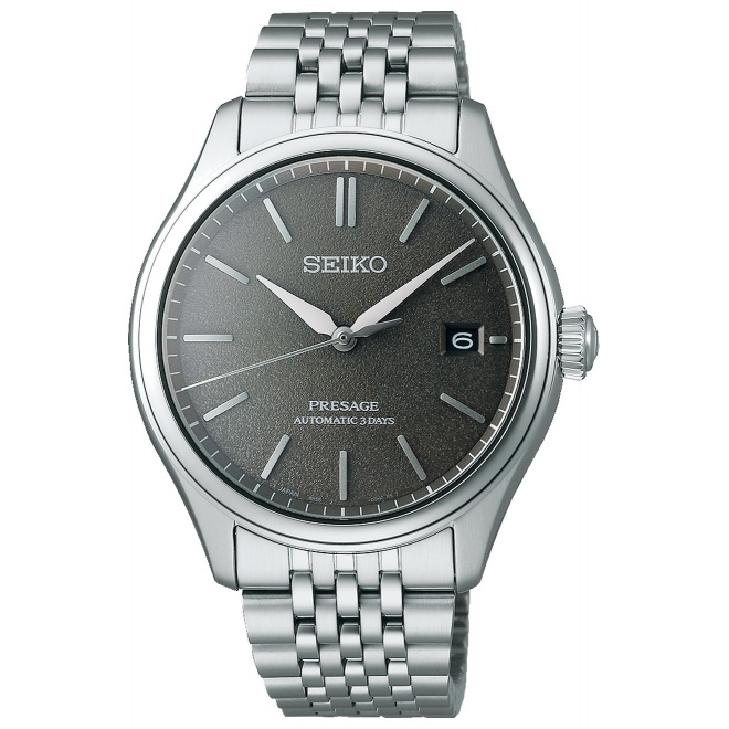 Seiko Presage Classic Series ∅40,2 mm - 10 ATM, Esfera gris - SPB465J1