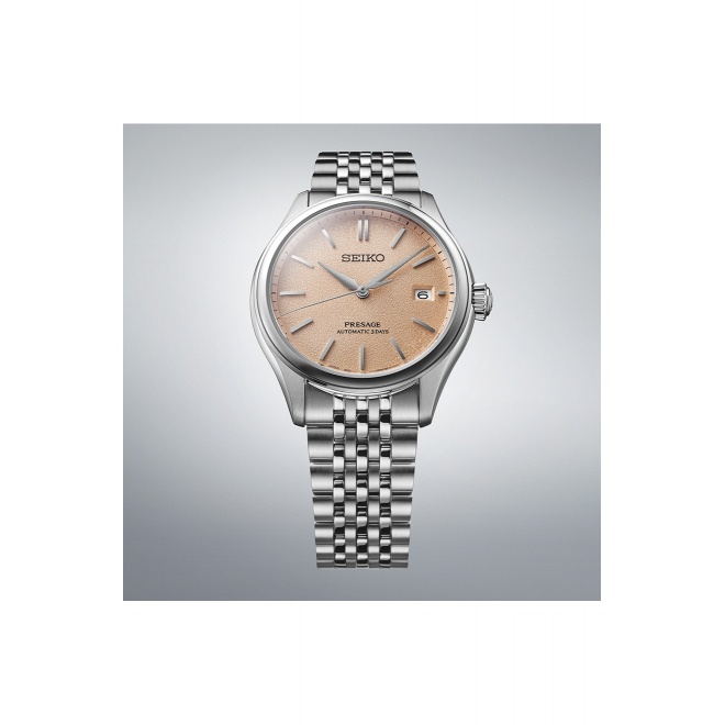 Seiko Presage Classic Series ∅40,2 mm - 10 ATM, Esfera salmón - SPB467J1