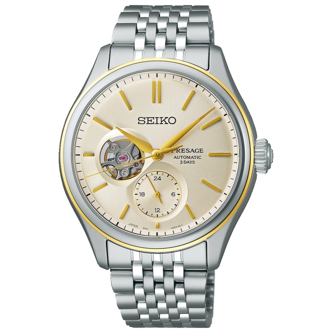 Seiko Presage Classic Series ∅40,2 mm - 10 ATM, Esfera marfil - SPB480J1