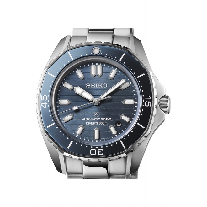 Seiko Prospex Mar ∅41,3 mm - 30 ATM, Esfera azul - SPB483J1