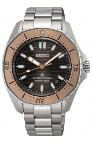 Seiko Prospex Mar ∅41,3 mm - 30 ATM, Esfera marrón - SPB485J1