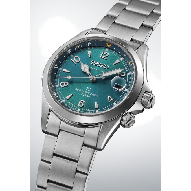 Seiko Prospex Tierra ∅39,5 mm - 20 ATM, Esfera turquesa - SPB503J1