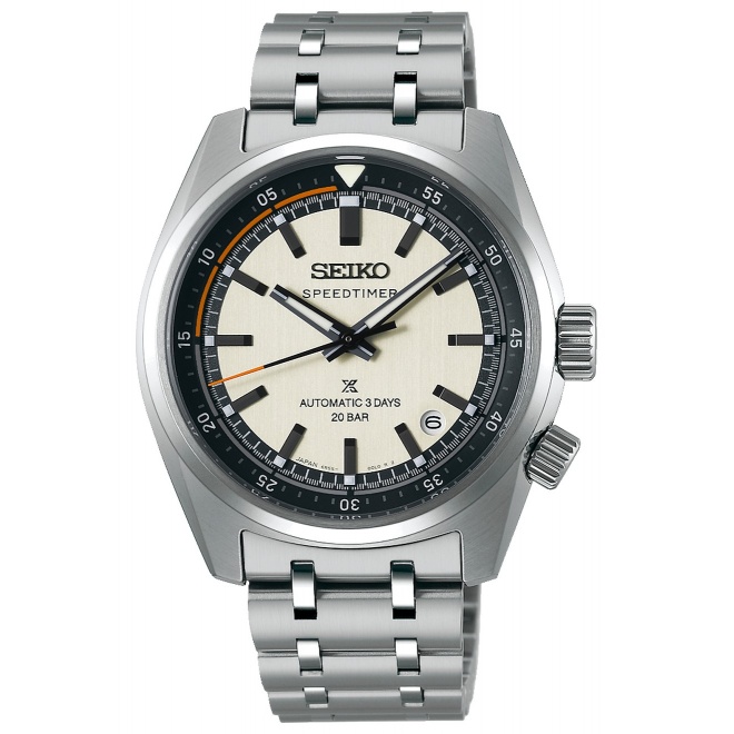 Seiko Prospex Speedtimer ∅39,5 mm - 20 ATM, Esfera blanca - SPB513J1