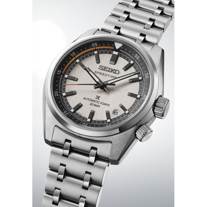 Seiko Prospex Speedtimer ∅39,5 mm - 20 ATM, Esfera blanca - SPB513J1
