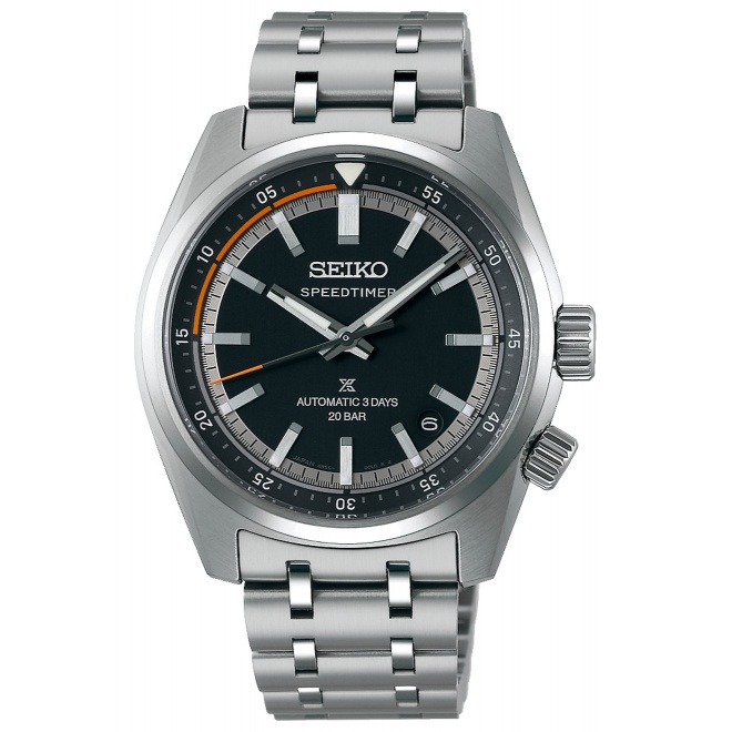 Seiko Prospex Speedtimer ∅39,5 mm - 20 ATM, Esfera negra - SPB515J1