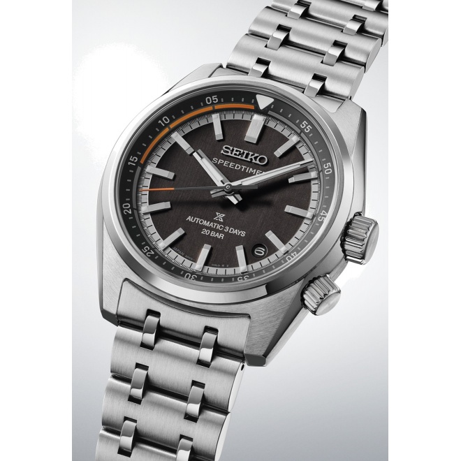 Seiko Prospex Speedtimer ∅39,5 mm - 20 ATM, Esfera negra - SPB515J1