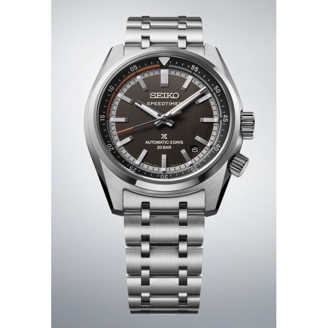Seiko Prospex Speedtimer ∅39,5 mm - 20 ATM, Esfera negra - SPB515J1