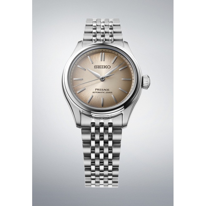 Seiko Presage Classic Series ∅36 mm - 10 ATM, Esfera salmón - SPB523J1