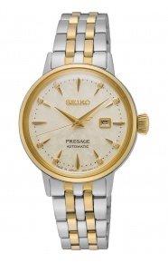 Seiko Presage Cocktail Time ∅30,3 mm - 5 ATM, Esfera champán - SRE010J1