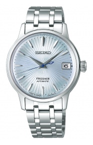 Seiko Presage Cocktail Time ∅33,8 mm - 5 ATM, Esfera azul claro - SRP841J1