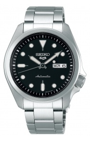 Seiko 5 Sports SKX series ∅40 mm - 10 ATM, Esfera negra - SRPE55