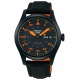 Seiko 5 Sports Field series ∅39,4 mm - 10 ATM, Esfera negra, correa de nailon - SRPH33