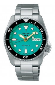 Seiko 5 Sports SKX series ∅38 mm - 10 ATM, Esfera turquesa - SRPK33