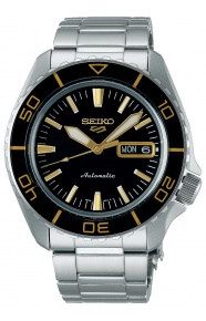 Seiko 5 Sports SKX series ∅42,5 mm - 10 ATM, Esfera negra - SRPK99