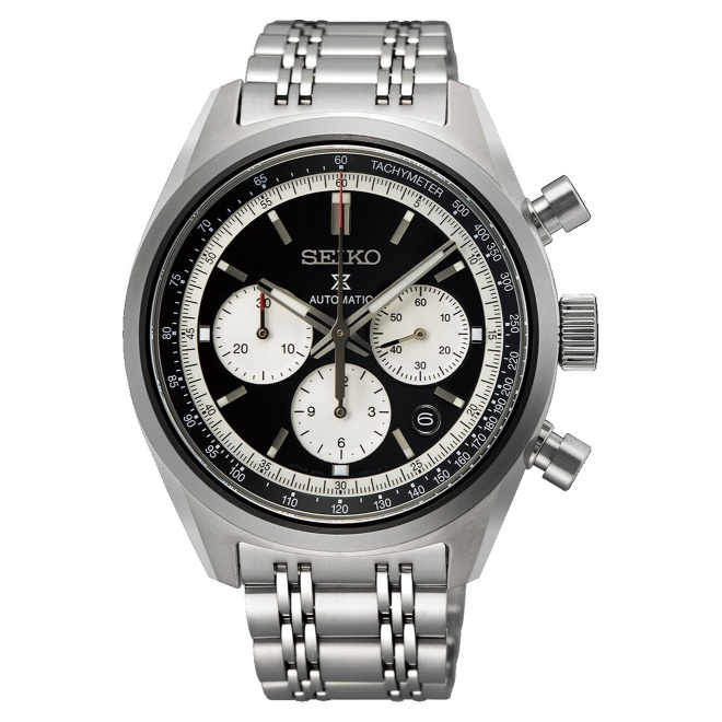 Seiko Prospex Speedtimer ∅42 mm - 10 ATM, Esfera negra - SRQ053J1
