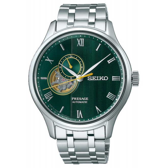 Seiko Presage Japanese Garden ∅41,8 mm, Esfera verde - SSA463J1