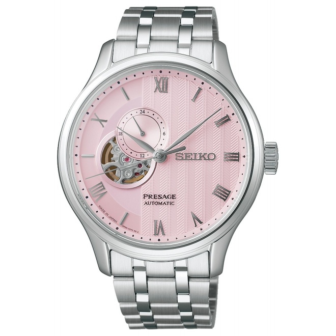 Seiko Presage Japanese Garden ∅41,8 mm, Esfera rosa - SSA465J1