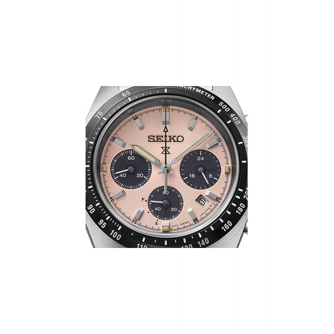 Seiko Prospex Speedtimer ∅39 mm - 10 ATM, Esfera rosa - SSC963