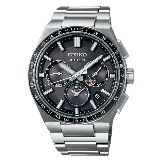 Seiko Astron ∅42,7 mm - 10 ATM, Esfera gris - SSH111J1
