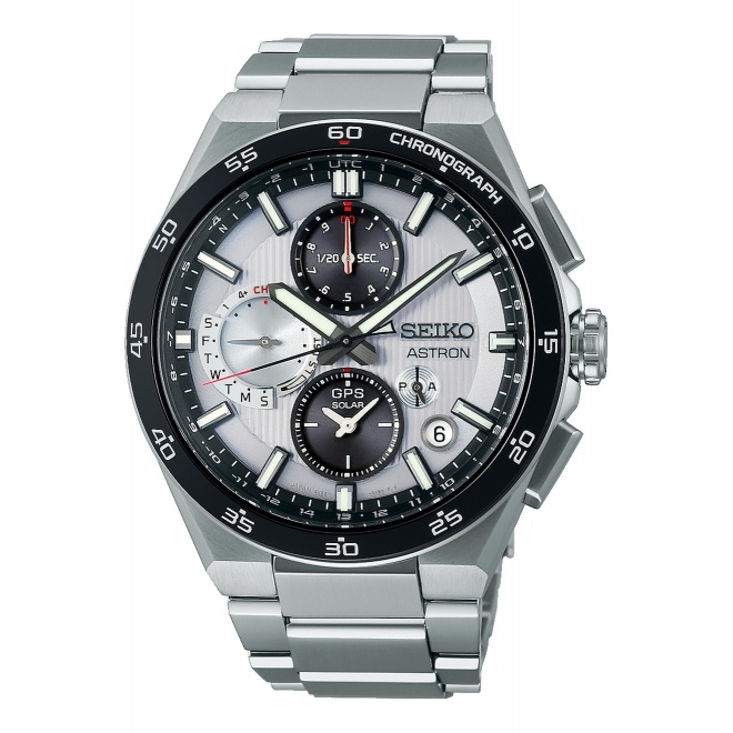 Seiko Astron ∅43,3 mm - 10 ATM, Esfera blanca - SSH153J1