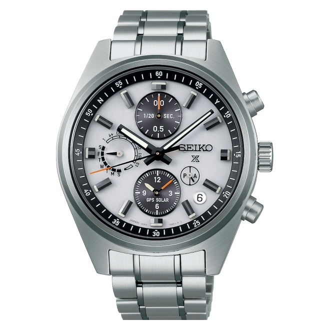 Seiko Prospex Speedtimer ∅42 mm - 10 ATM, Esfera blanca - SSH165J1