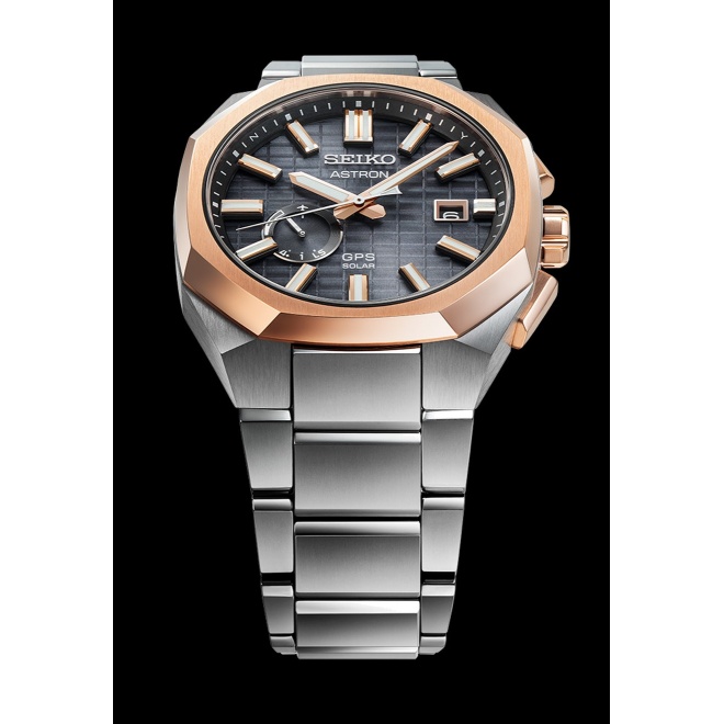 Seiko Astron ∅41,2 mm - 10 ATM, Esfera gris azulado - SSJ014J1