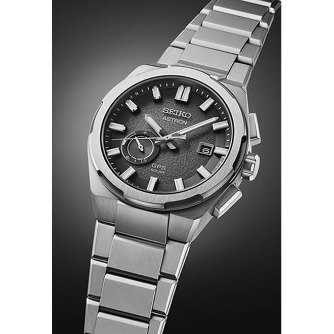 Seiko Astron ∅42 mm - 10 ATM, Esfera gris - SSJ025J1