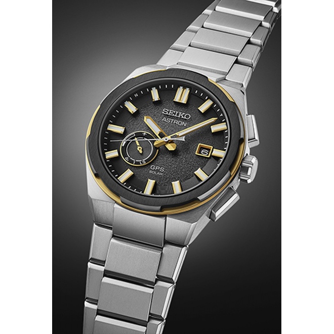Seiko Astron ∅42 mm - 10 ATM, Esfera negra - SSJ026J1