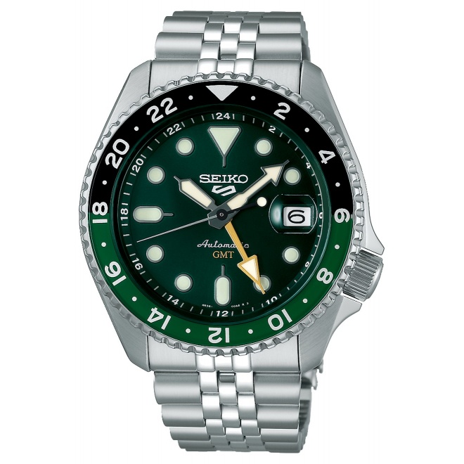 Seiko 5 Sports SKX series ∅42,5 mm - 10 ATM, Esfera verde - SSK035