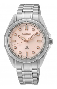 Seiko Prospex Mar ∅34 mm - 20 ATM, Esfera rosa - SUR597J1