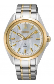 Seiko Prospex Mar ∅34 mm - 20 ATM, Esfera nácar blanco - SUR608J1