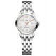 Baume & Mercier Clifton ∅30 mm - 5 ATM, Esfera plata, brazalete de acero - M0A10150
