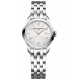 Baume & Mercier Clifton ∅30 mm - 5 ATM, Esfera plata, brazalete de acero - M0A10175