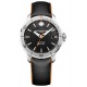 Baume & Mercier Clifton Club ∅42 mm - 10 ATM, Esfera negra, correa de cuero de ternera - M0A10338