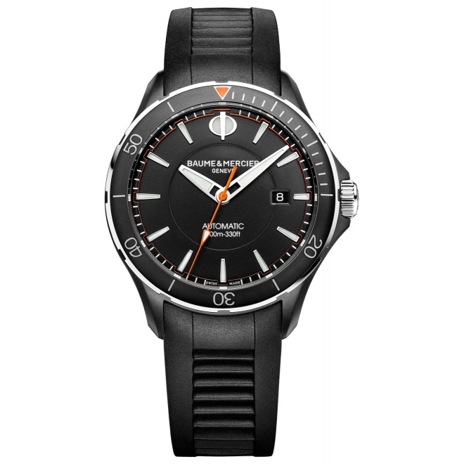 Baume & Mercier Clifton Club ∅42 mm - 10 ATM, Esfera negra - M0A10339