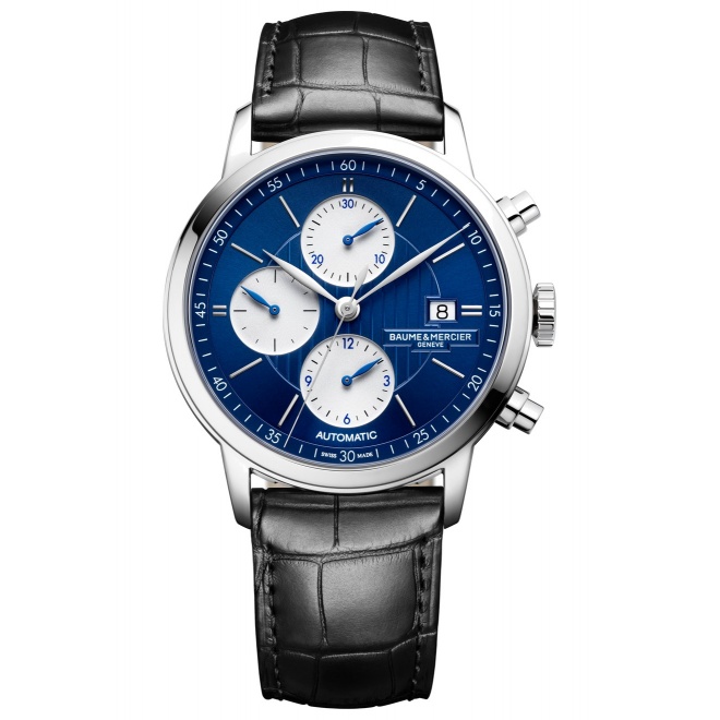 Baume & Mercier Classima ∅42 mm - 5 ATM, Esfera azul - M0A10373