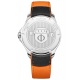 Baume & Mercier Clifton Club ∅42 mm - 10 ATM, Esfera negra, correa de cuero de ternera - M0A10411