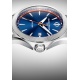 Baume & Mercier Clifton Club ∅42 mm - 10 ATM, Esfera azul, brazalete de acero - M0A10413