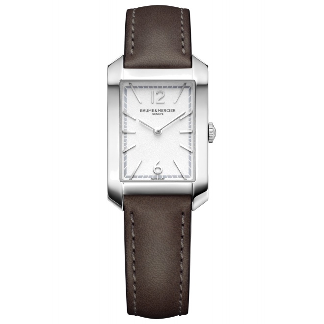 Baume & Mercier Hampton 34,9 x 22,2 mm - 5 ATM, Esfera gris - M0A10471