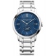 Baume & Mercier Classima ∅42 mm - 5 ATM, Esfera azul, correa de acabado pulido-satinado - M0A10481