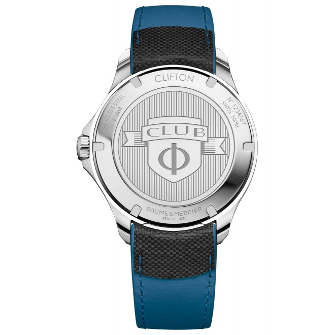 Baume & Mercier Clifton Club ∅42 mm - 10 ATM, Esfera negra - M0A10486