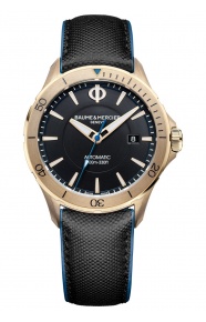 Baume & Mercier Clifton Club ∅42 mm - 10 ATM, Esfera negra - M0A10500