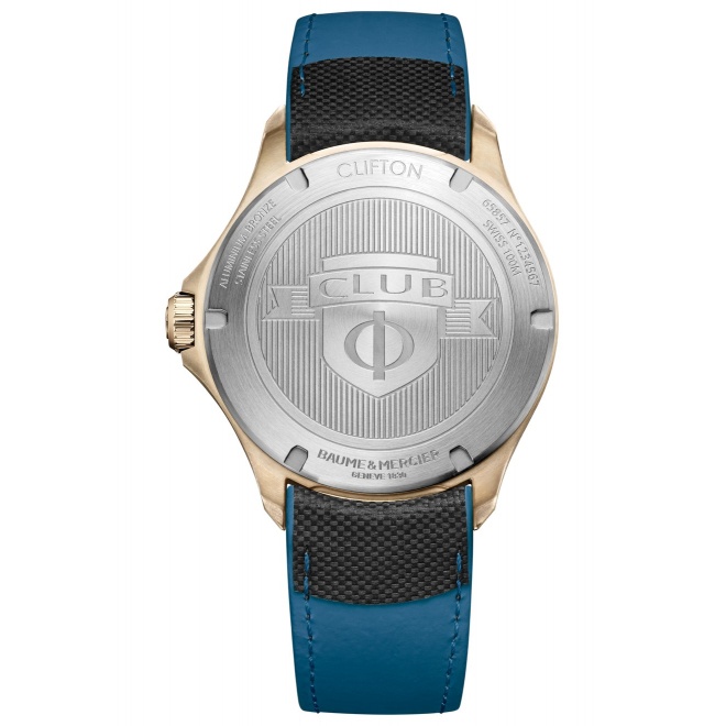 Baume & Mercier Clifton Club ∅42 mm - 10 ATM, Esfera negra - M0A10500