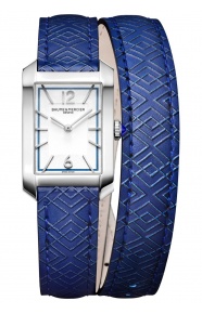 Baume & Mercier Hampton 34,9 x 22,2 mm - 5 ATM, Esfera gris - M0A10629