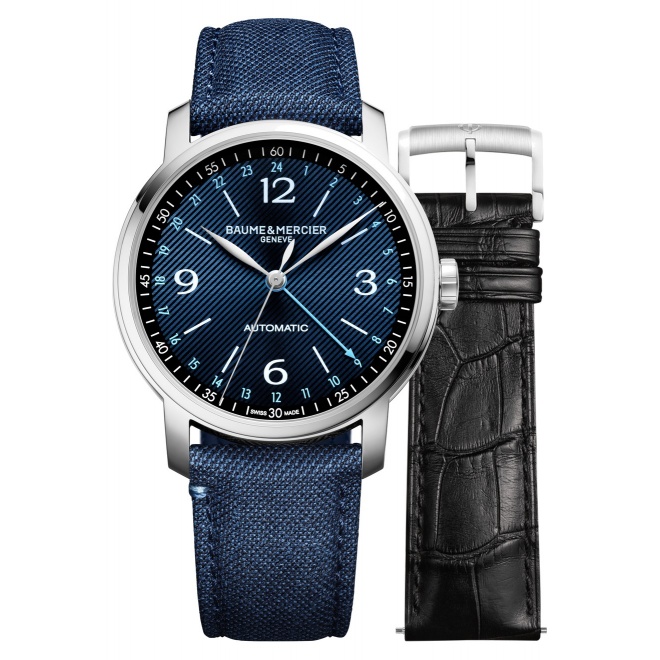 Baume & Mercier Classima ∅42 mm - 3 ATM, Esfera azul - M0A10734