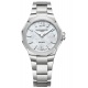Baume & Mercier Riviera ∅33 mm - 5 ATM, Esfera nácar blanco, correa de caucho - M0A10745