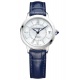 Baume & Mercier Classima ∅31 mm - 5 ATM, Esfera nácar blanco, correa de aligátor con escamas cuadradas brillante - M0A10806