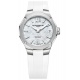 Baume & Mercier Riviera ∅33 mm - 5 ATM, Esfera nácar blanco, correa de caucho - M0A10837