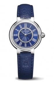 Maurice Lacroix Fiaba Round ∅33 mm - 5 ATM, Esfera azul - FA1306-SS001-410-4