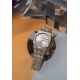 Maurice Lacroix Aikon Quartz ∅40 mm - 10 ATM, Esfera plateada, brazalete de acero, bicolor